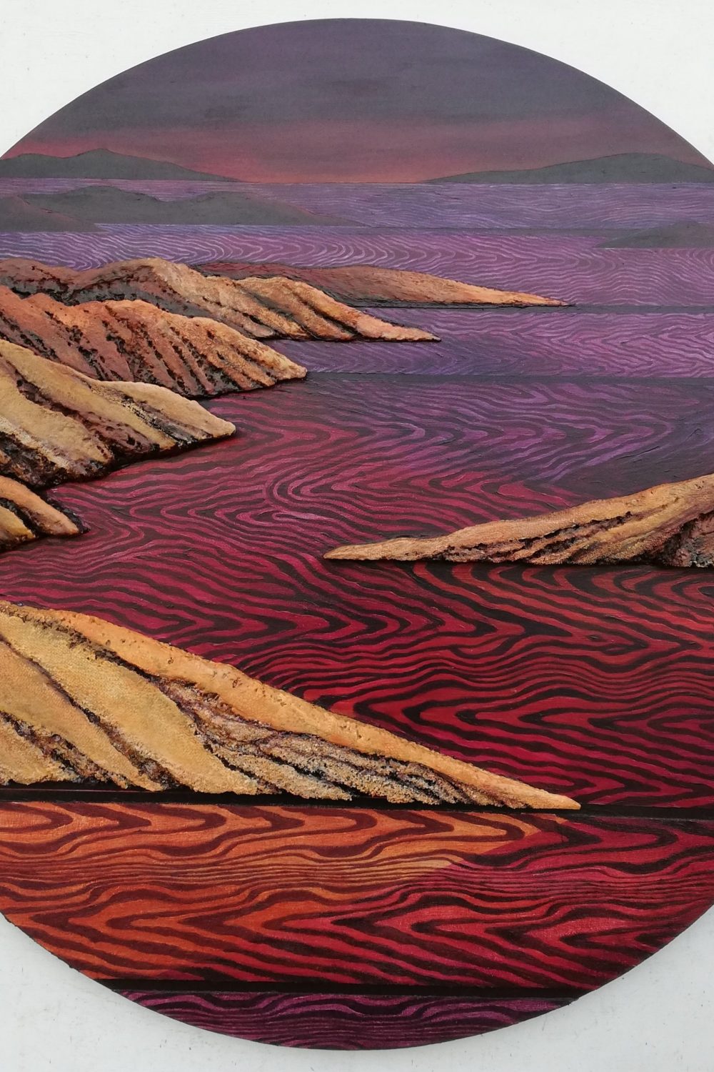The Wine-Dark Sea, painting by Dean Bradley