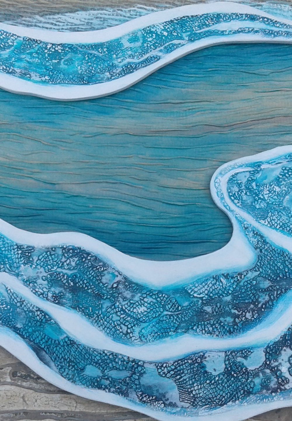 High Tidemark - detail of the painting